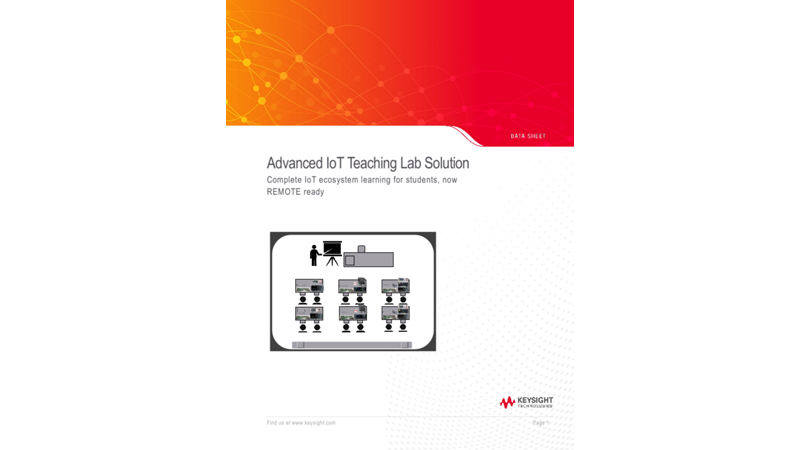 Advanced IoT Teaching Lab Solution